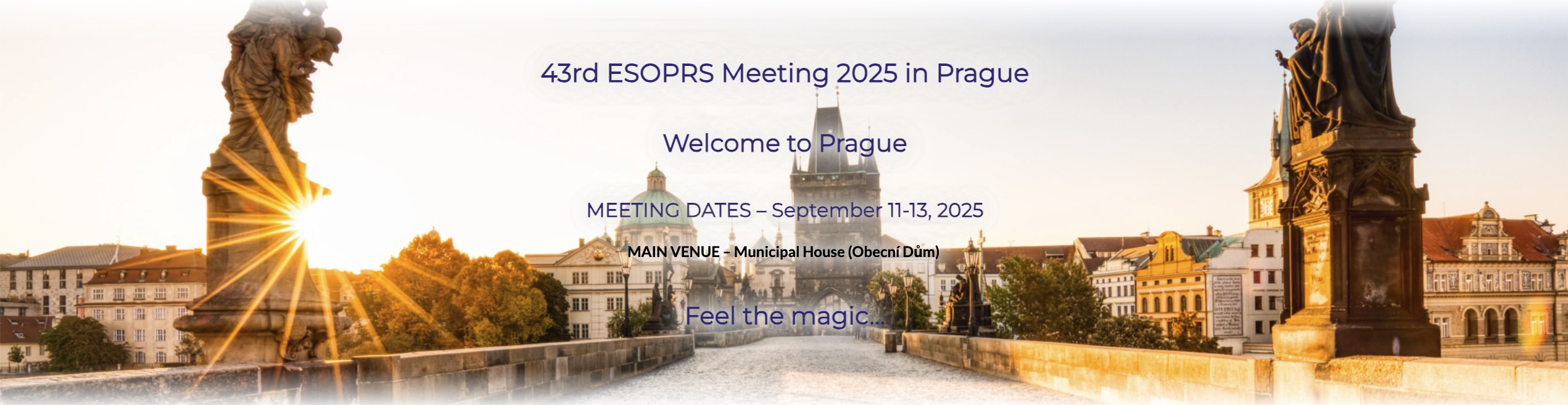 43rd ESOPRS Meeting 2025 in Prague