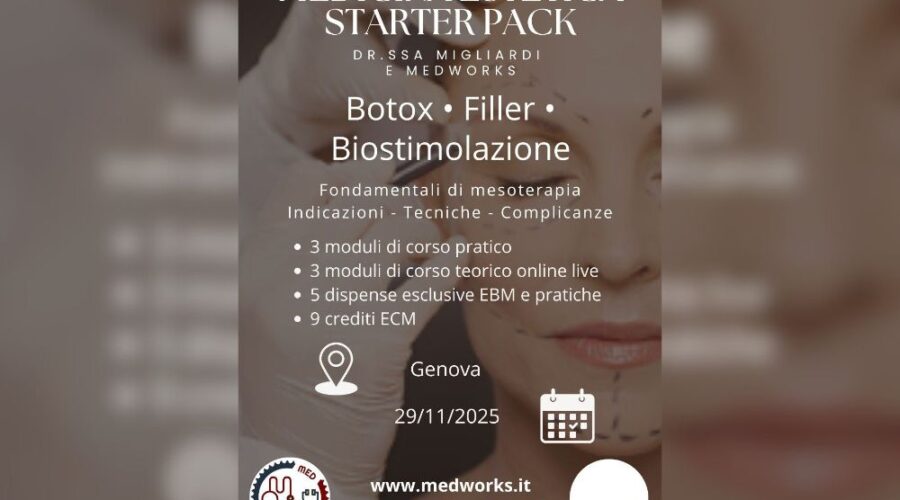 Corso Medicina estetica a Genova 29.11.25